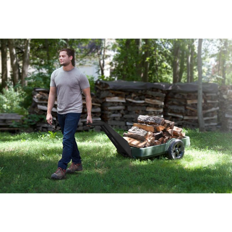 Gorilla Carts Steel Utility Garden Cart with Removable Sides Capacity