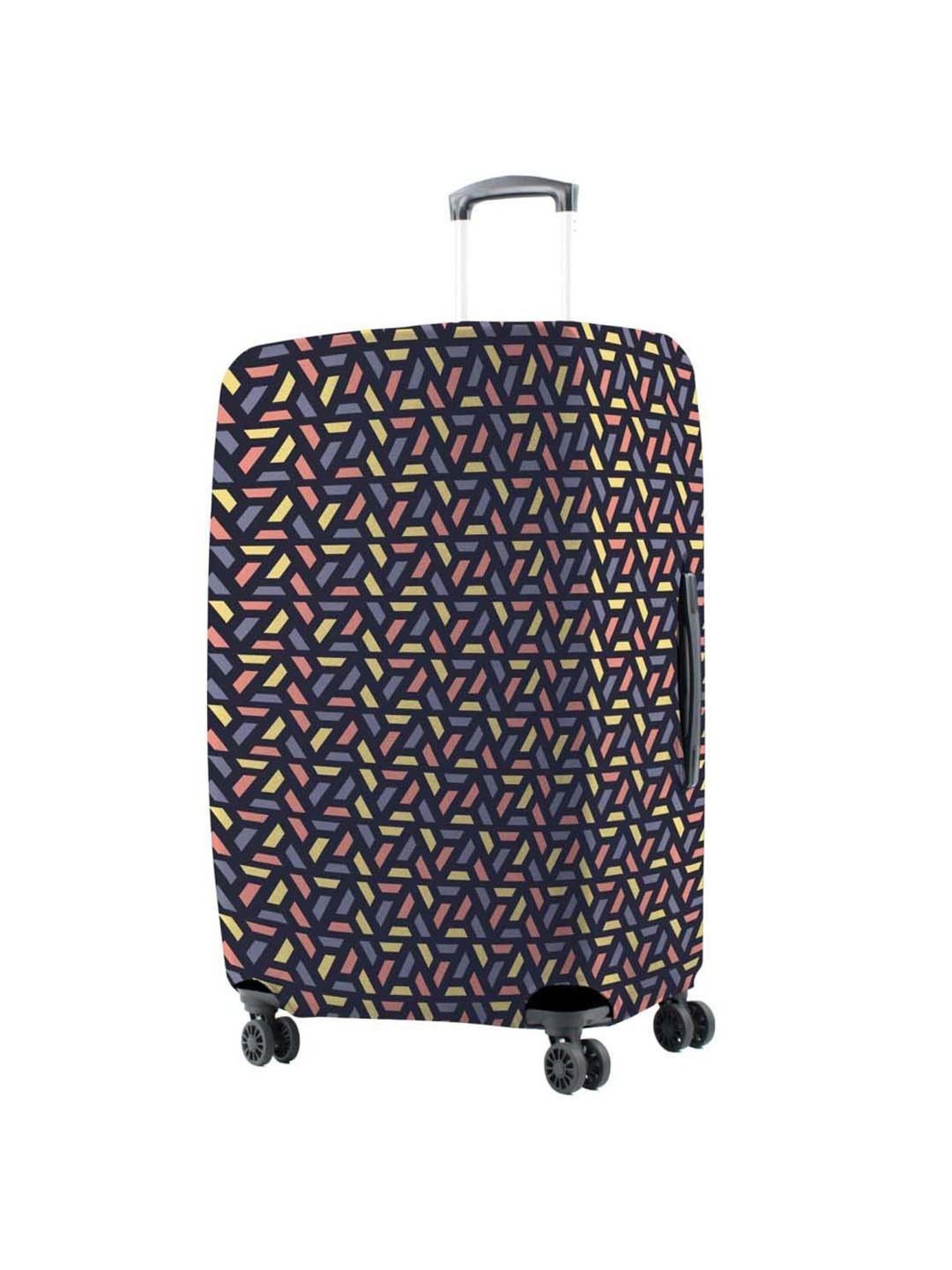 Nasher Miles Polyester 65 cm (24 Inch) Medium Protective Luggage Cover - Yellowcells Design