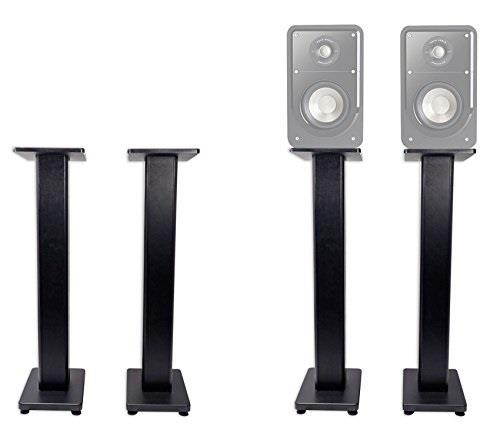 pair 36" bookshelf speaker stands for polk audio s20 bookshelf speakers