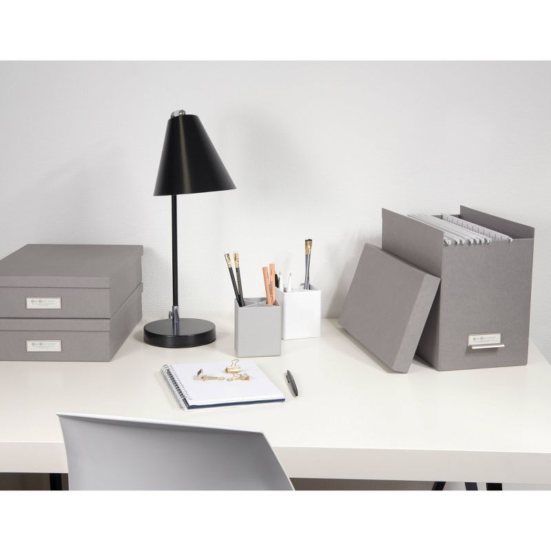 John File Box Gray - Bigso Box of Sweden