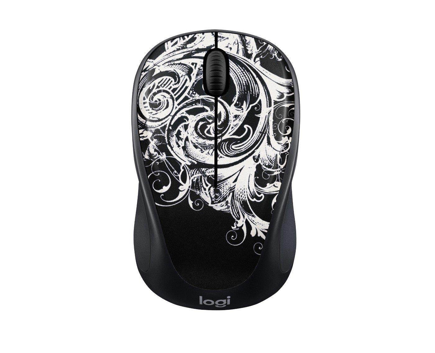 Logitech M317 Wireless Mouse - Dark Fleur (910-005436)