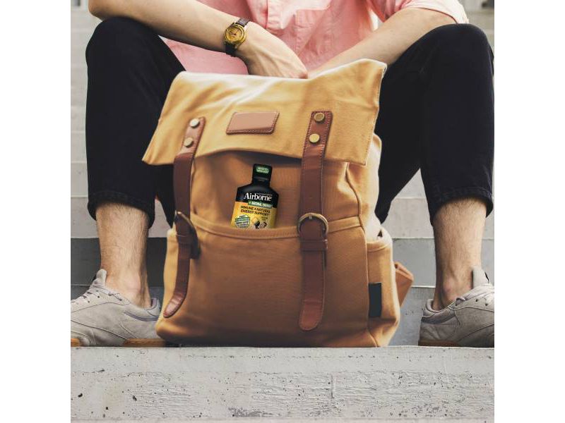 Airborne Plus Natural Energy Liquid Shot - Zesty Orange - 10ct