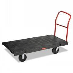 Rubbermaid  Commercial 4471BLA  Platform Truck, 2000-lb Cap, 30w x 60d x 7h, Black