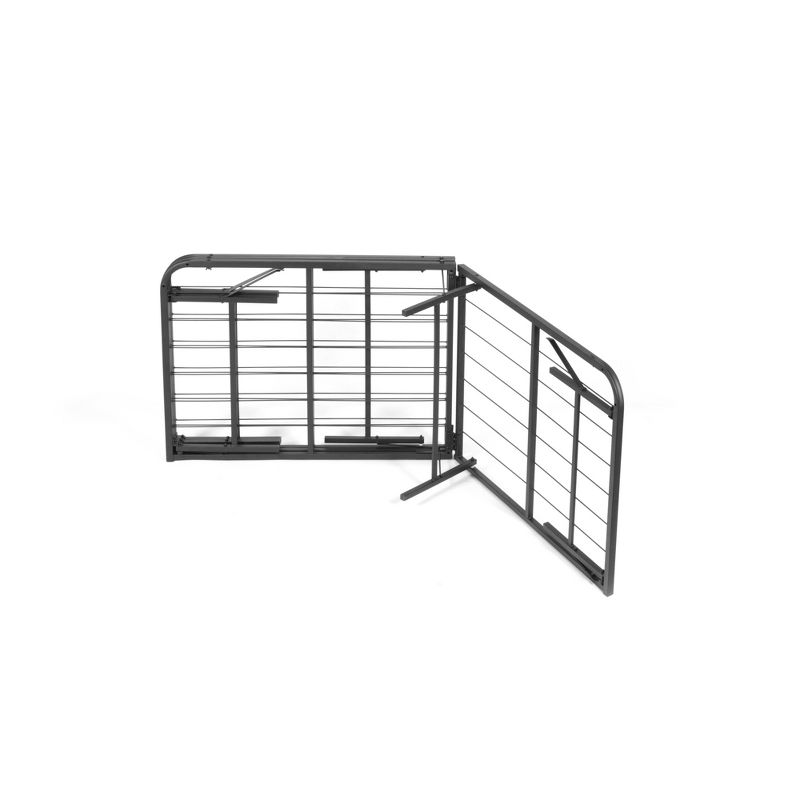 California King Simple Base Bi-Fold Bed Base Black - PragmaBed