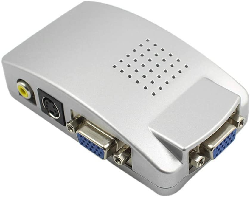 SPT 15-DB02 VGA to RCA, S-Video and VGA Converter (Silver)