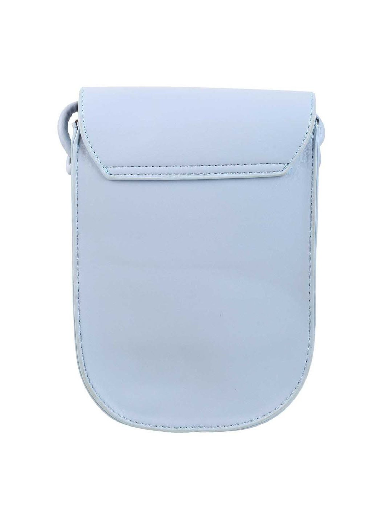 Walkway Blue Solid Mobile Pouch