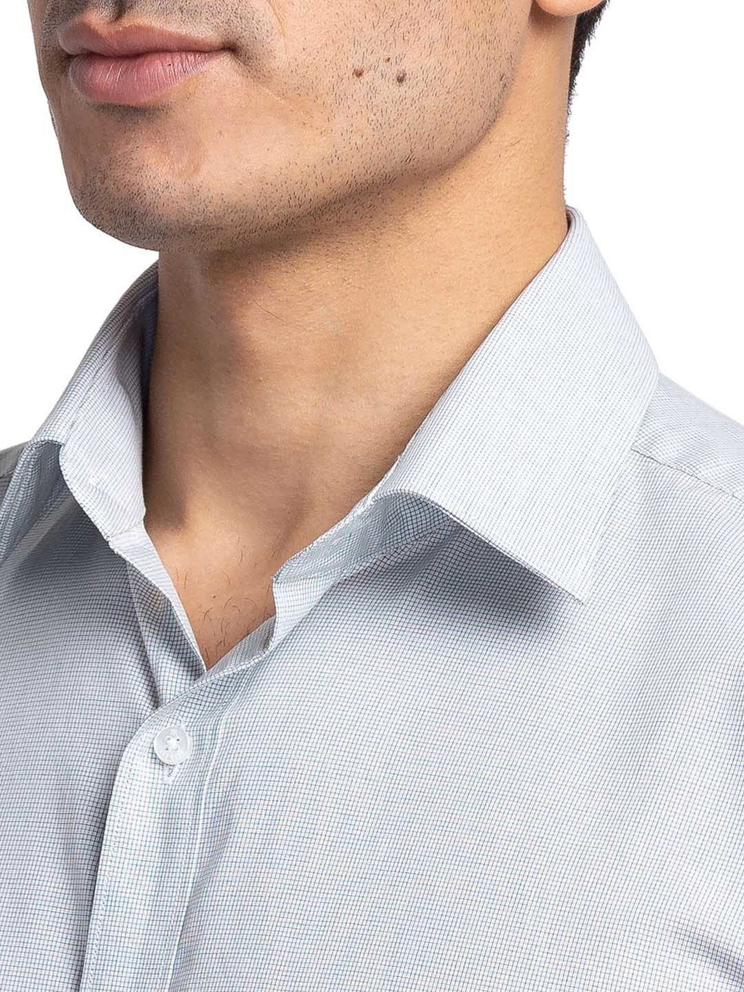 Arrow Sport Dark Green Cotton Slim Fit Shirt