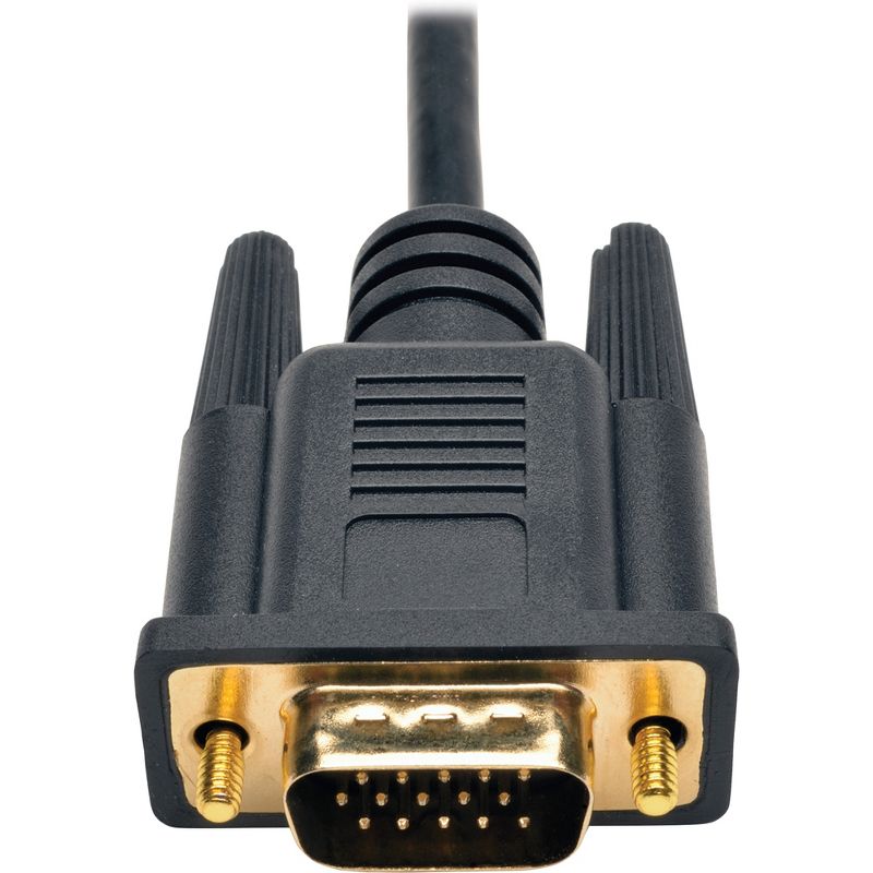 TRIPP LITE P116-003-HD-U VGA to HDMI Converter Adapter with USB Audio Power 1080p,Black