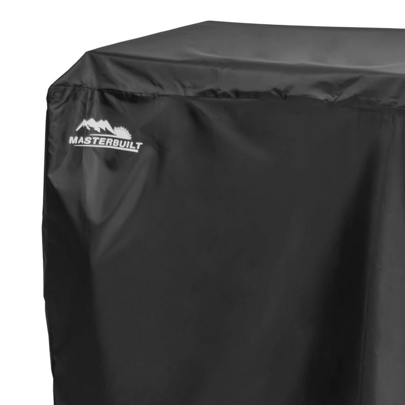Masterbuilt MB20080118 54-Inch XL Weather and Fade Resistant Propane Gas Smoker & Tank Cover, Black