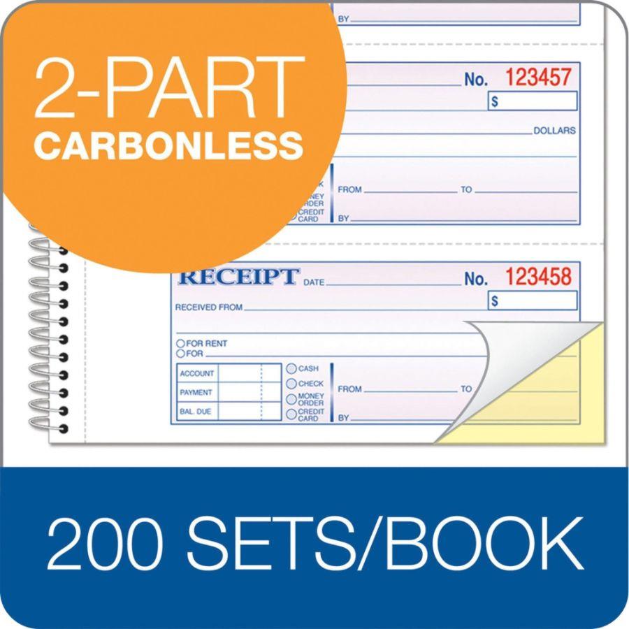 Adams Wire Bound Money/Rent Receipt Books