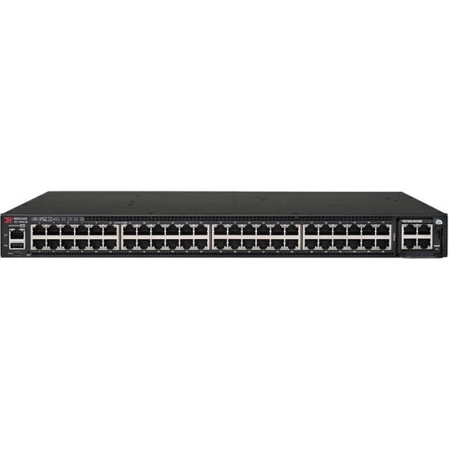 Brocade Communications - ICX7450-48P-E-RMT3 - Ruckus ICX 7450-48P - Switch - L3 - managed - 40 x 10/100/1000 (PoE+) + 8