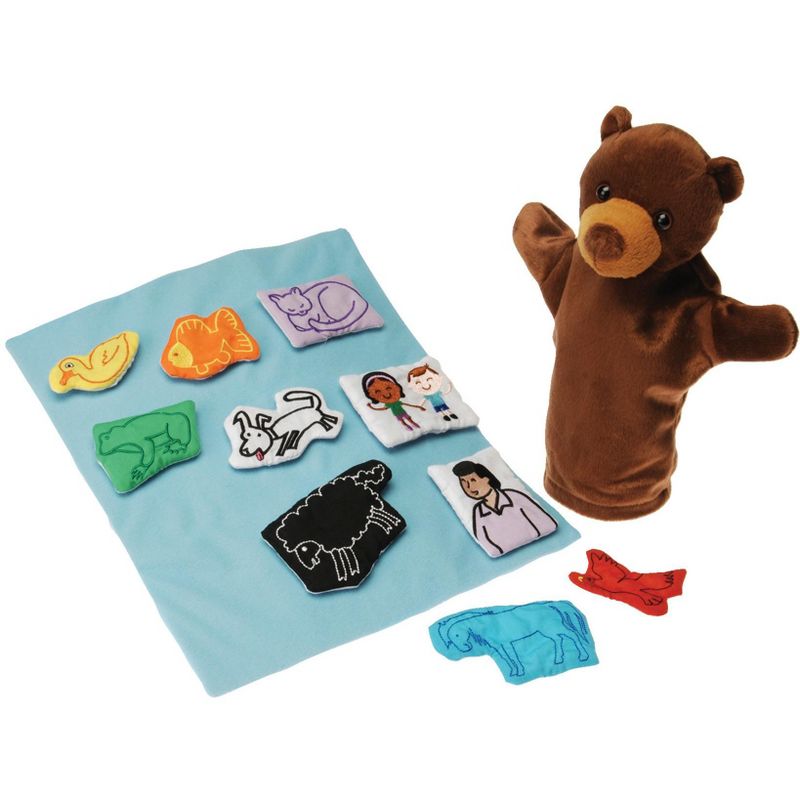 Marvel Education Co Brown Bear Brown Bear Puppet and Props, set of 12