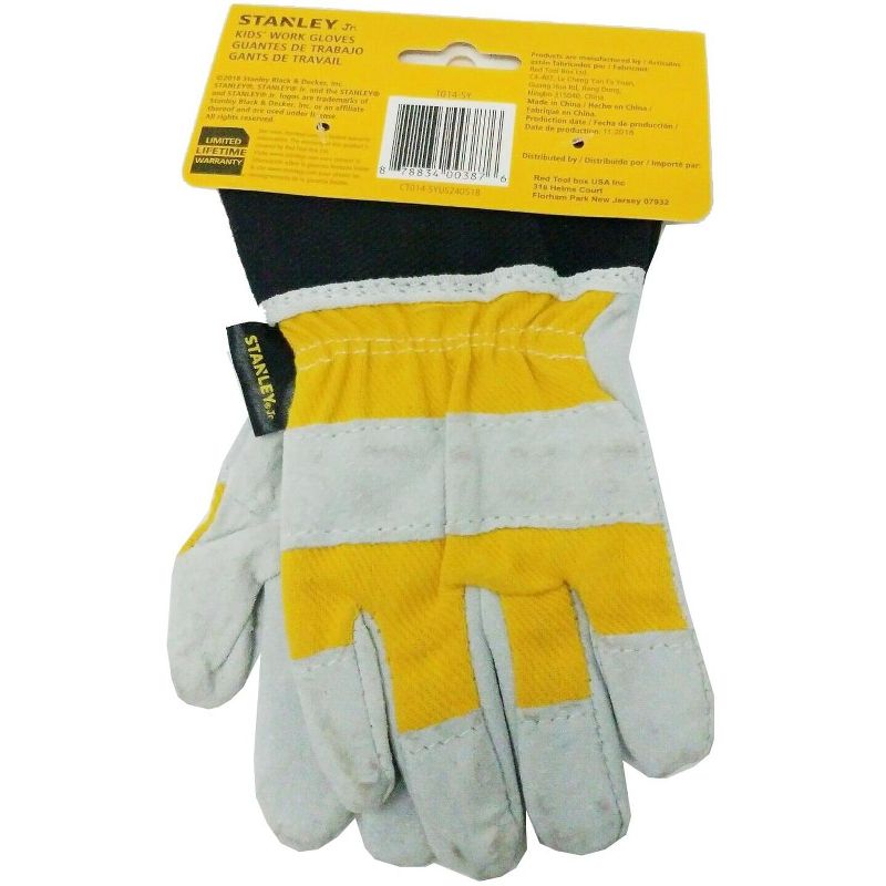 Red Tool Box Stanley Jr. Work Gloves | Real Tools for Kids