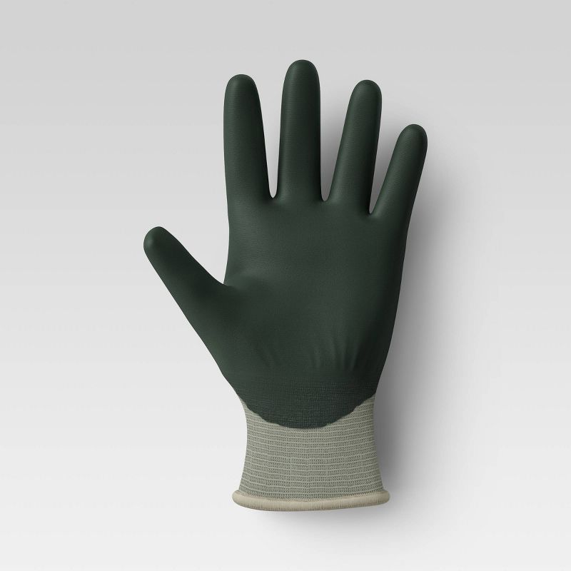 2pk S/M Bamboo Nitrile Gloves Green - Smith & Hawken™