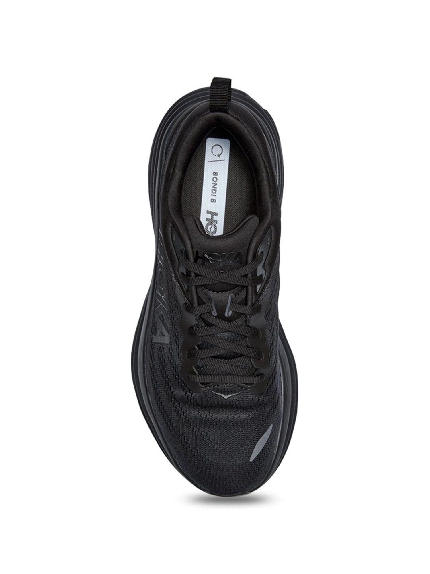 Hoka Men's Bondi 8 Pitch Black Running Shoes