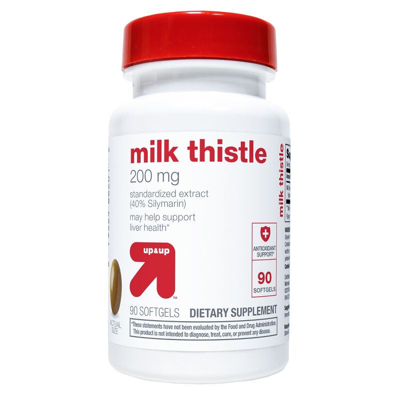 Milk Thistle Dietary Supplement Capsules - 90ct - up & up™