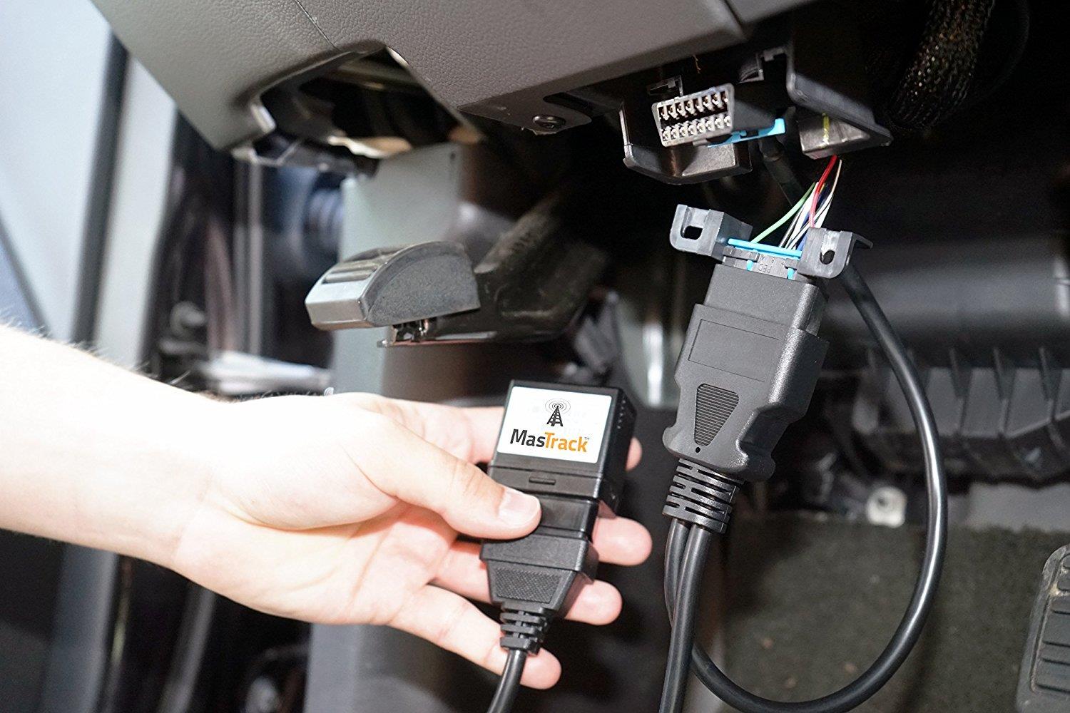 MasTrack OBD-II Port Replicator Cable (Compatible with MT-OBD Live GPS Tracker)