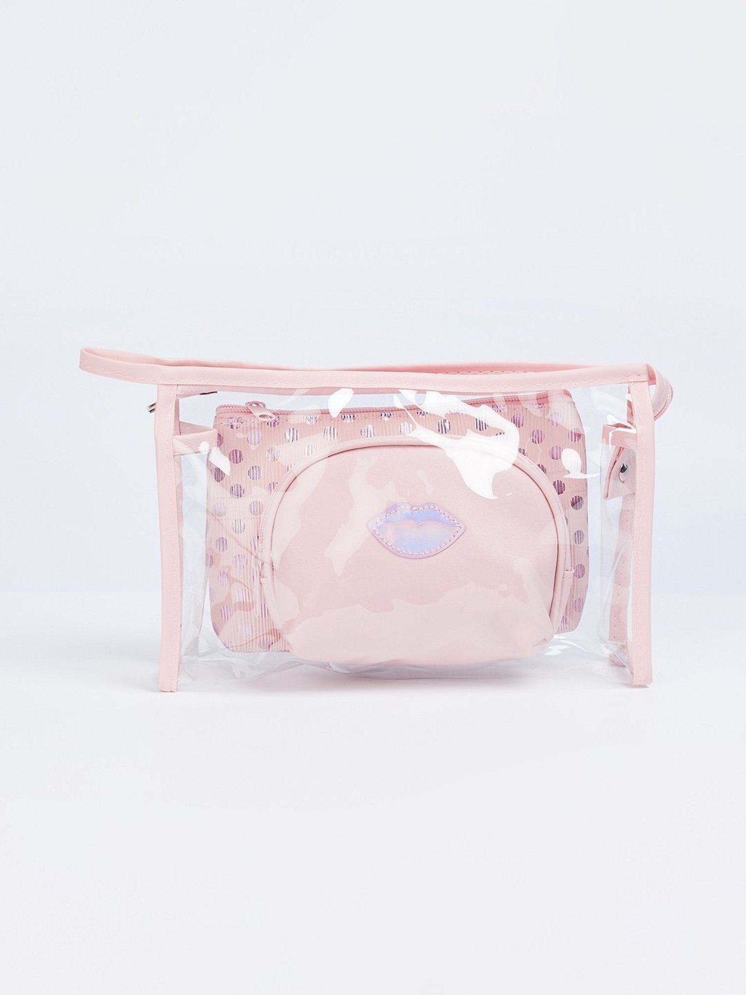 Ginger by Lifestyle Pink Printed Pouch