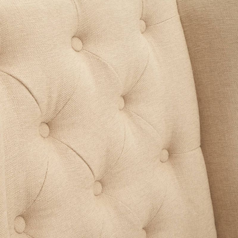 Set of 2 Avignon Tufted Dining Chair Beige - RST Brands