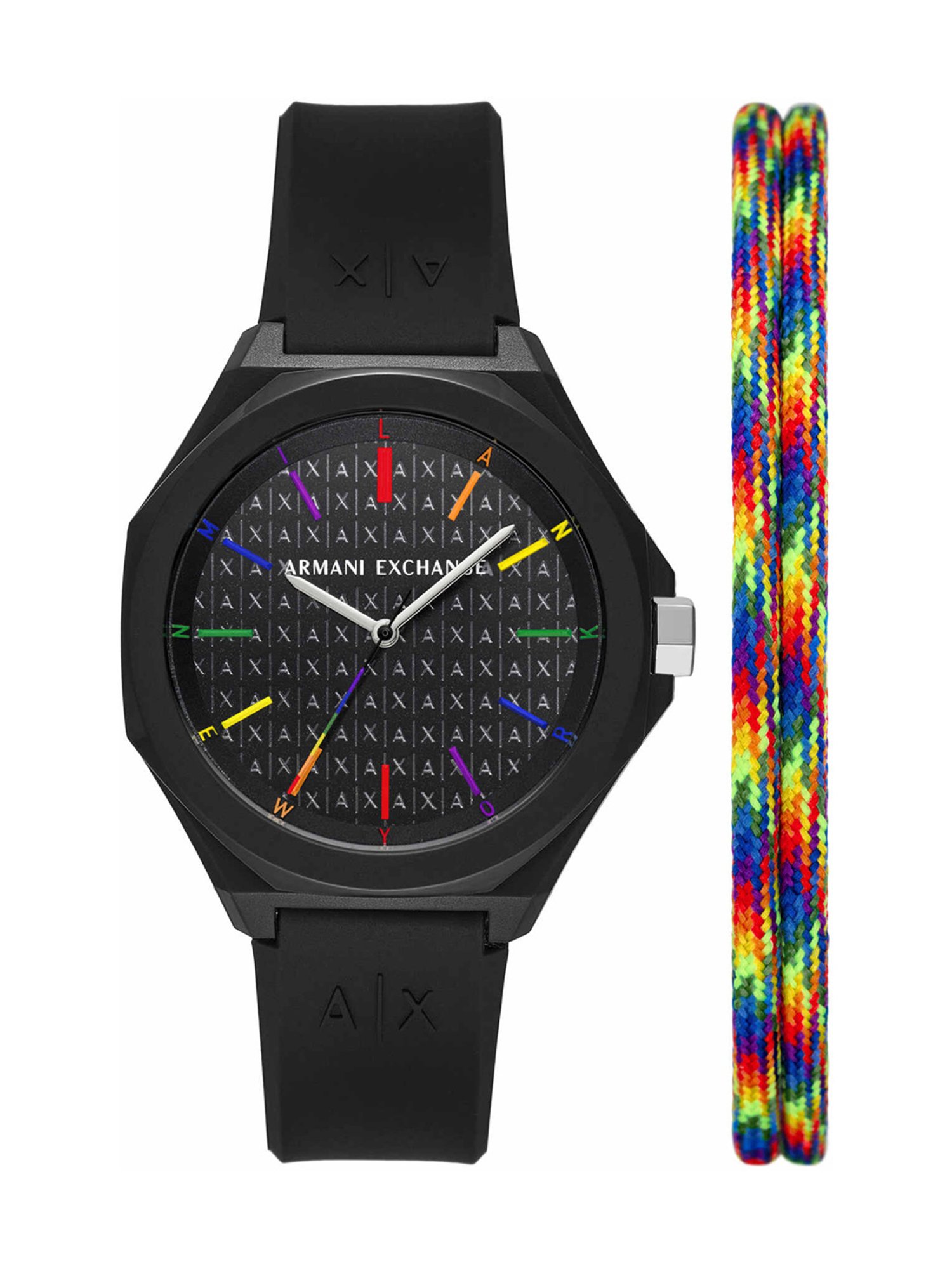 Armani Exchange AX7158SET Andrea Analog Watch for Women with Band