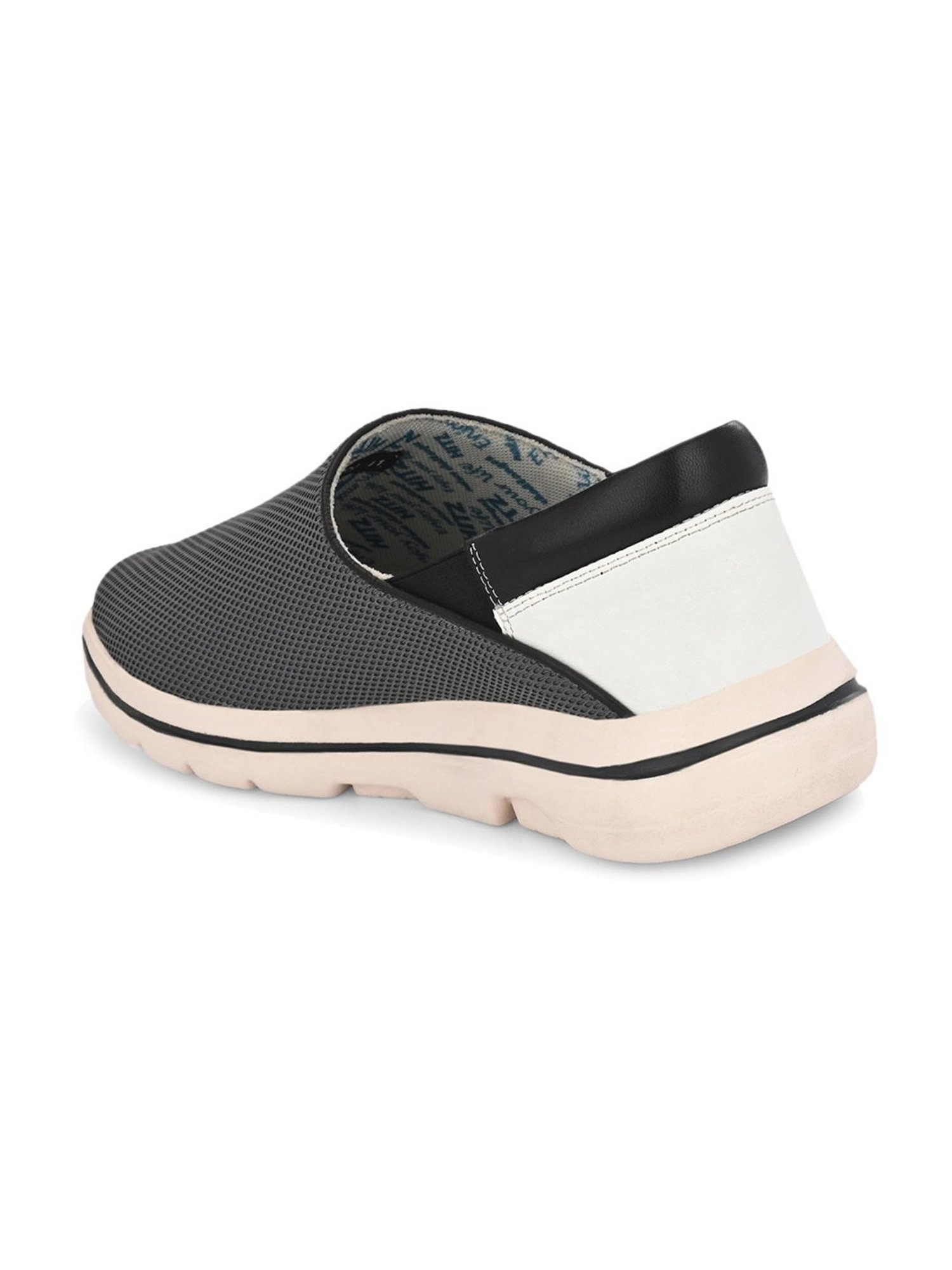 Hitz Men's Grey Casual Loafers