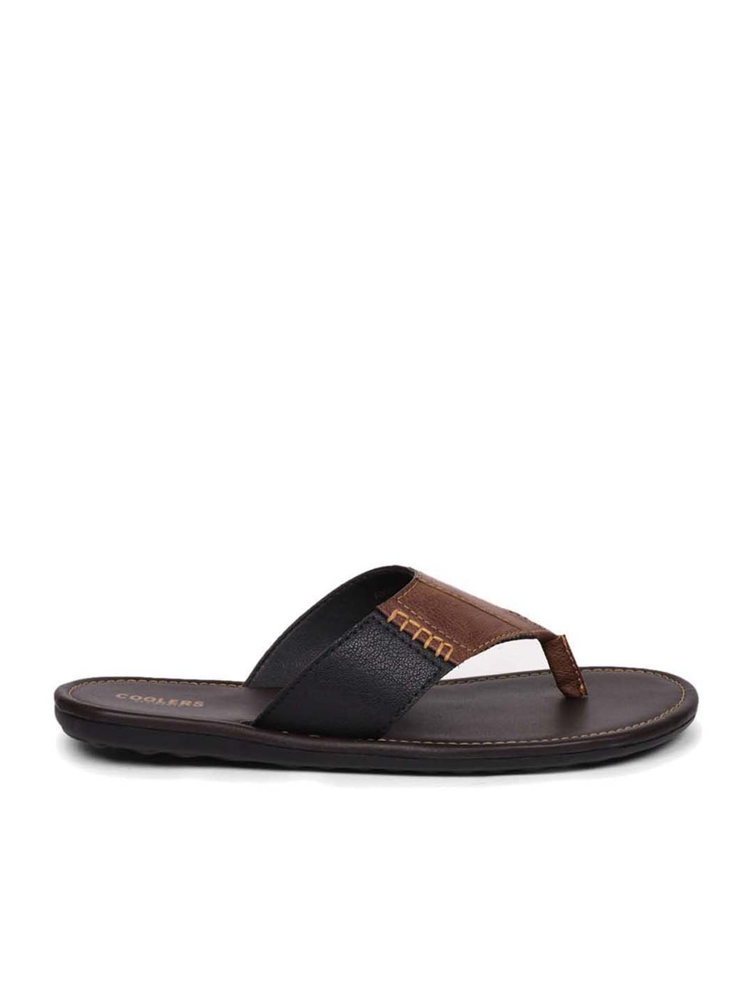 Coolers by Liberty Men's Tan Thong Sandals