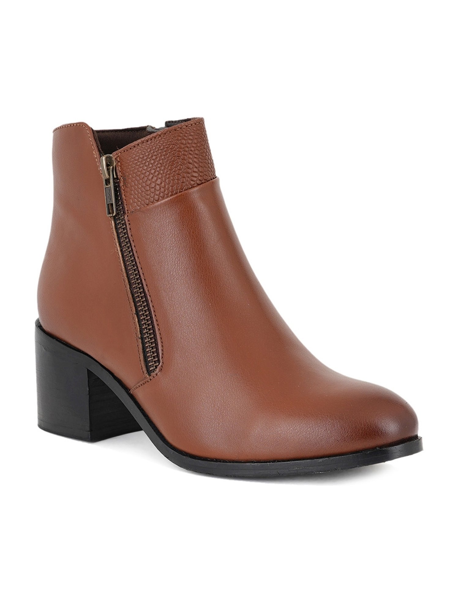 Elle Women's Tan Formal Booties