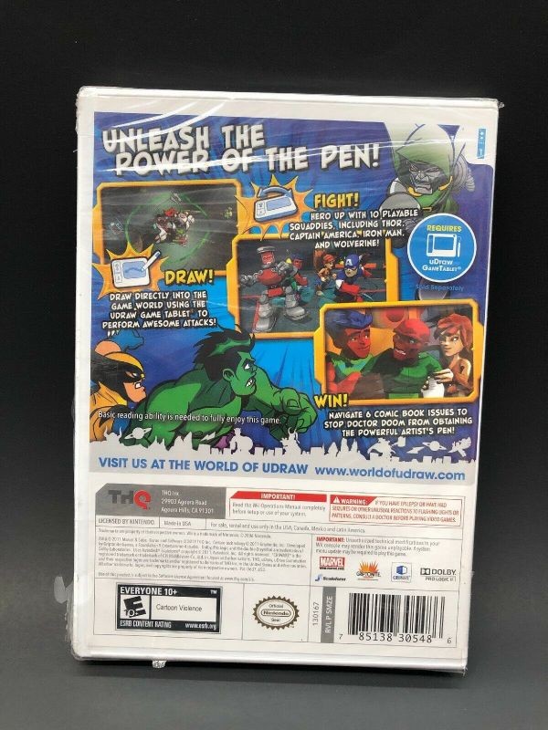 Marvel Super Hero Squad: Comic Combat  (Wii, 2011)  Sealed