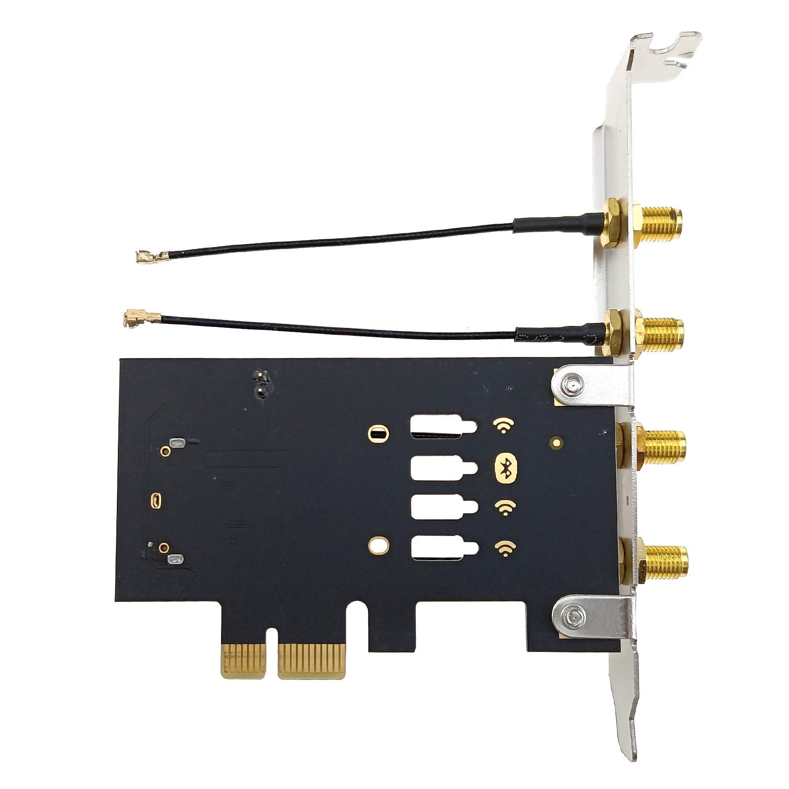 BCM94360CD to PCI-e Desktop Adapter WiFi Bluetooth Module Converter 4 Antenna