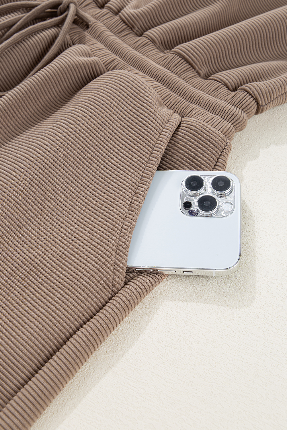 Grey Casual Spaghetti Straps Wide Leg Pocketed Jumpsuits