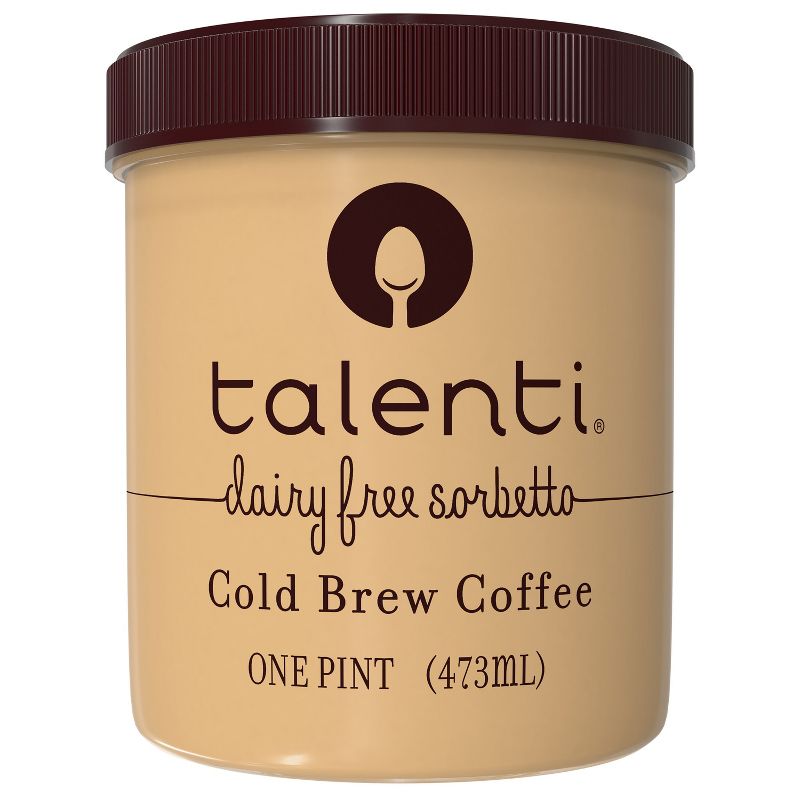 Talenti Cold Brew Coffee Dairy Free Frozen Sorbetto - 1pt