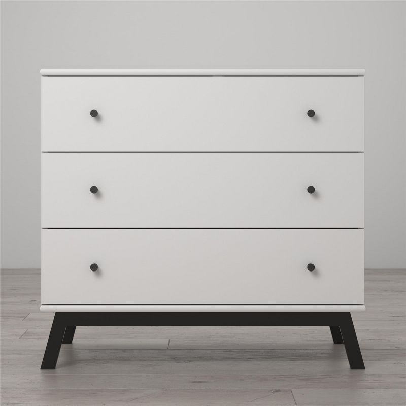 Little Seeds Rowan Valley Lark Urban 3 Drawer Dresser, White