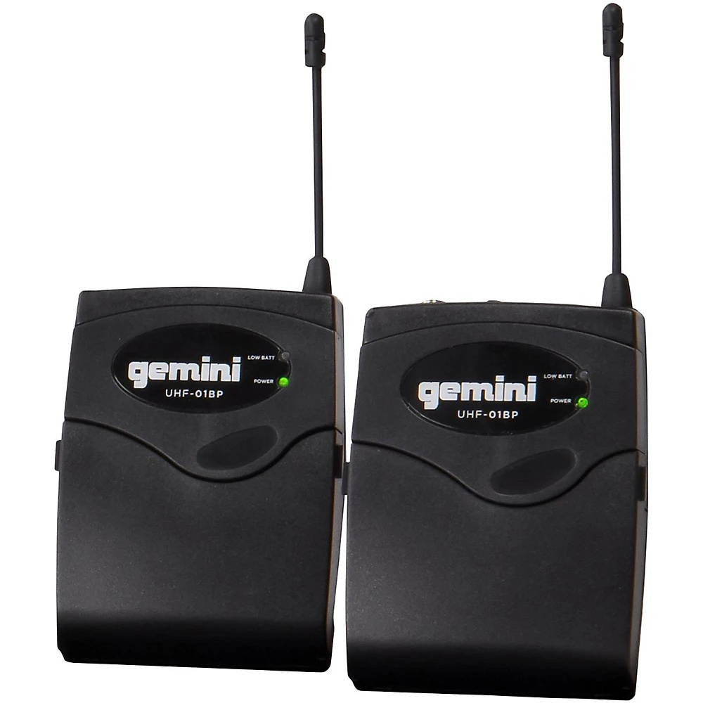 Gemini UHF-04HL 4-Channel Wireless Headset/Lavalier Combo System S1234