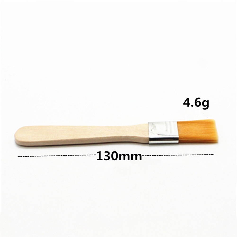 20pcs Small Cleaning Brush Dedusting Brush Wooden Handle Maintenance Brush for Paint Keyboard