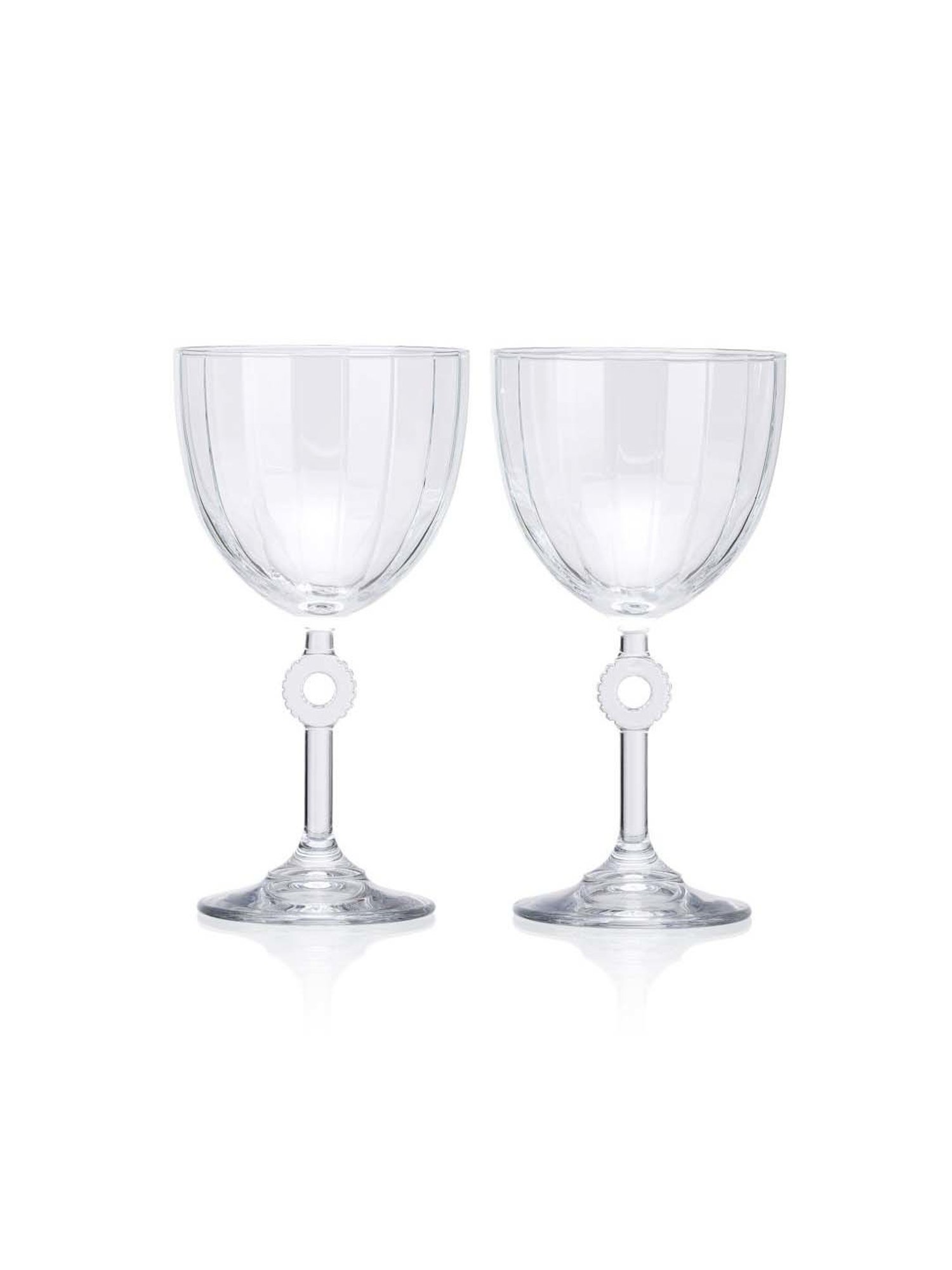 Pasabahce Transparent Amore Red Wine Stem Glasses (0.27 L) - Set of 2