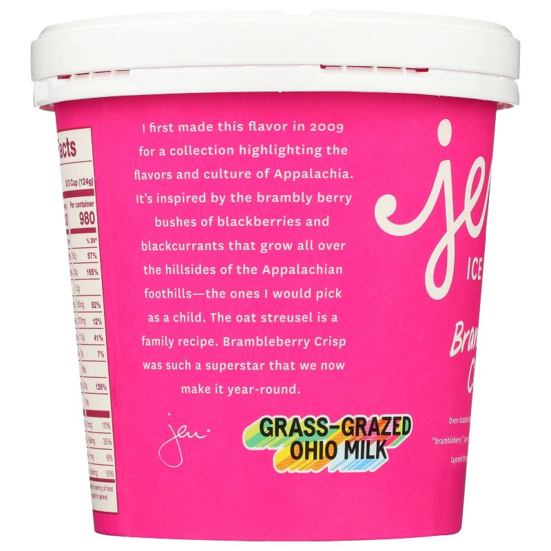 Jeni's Brambleberry Crisp Ice Cream - 16oz