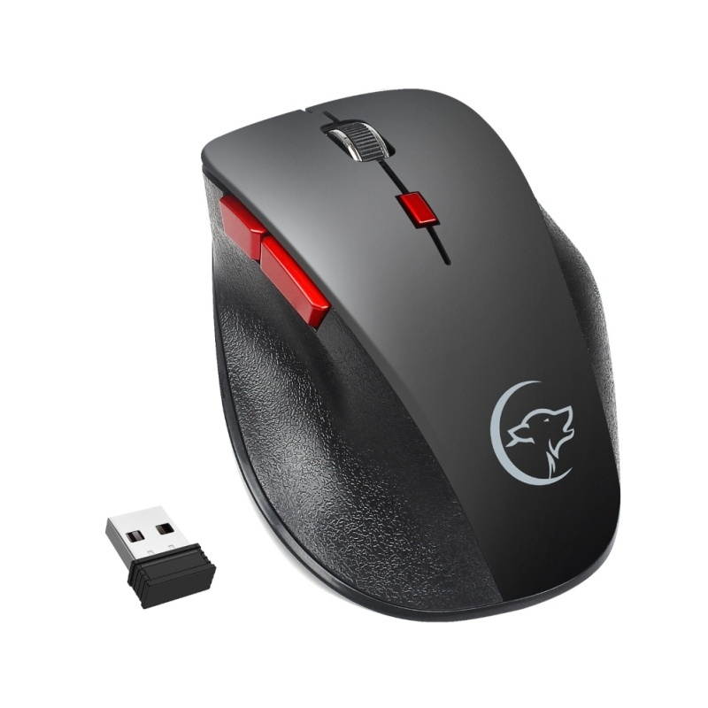 G835 Portable 2.4G 2400DPI Wireless Mouse with USB Receiver Laptop Accessory
