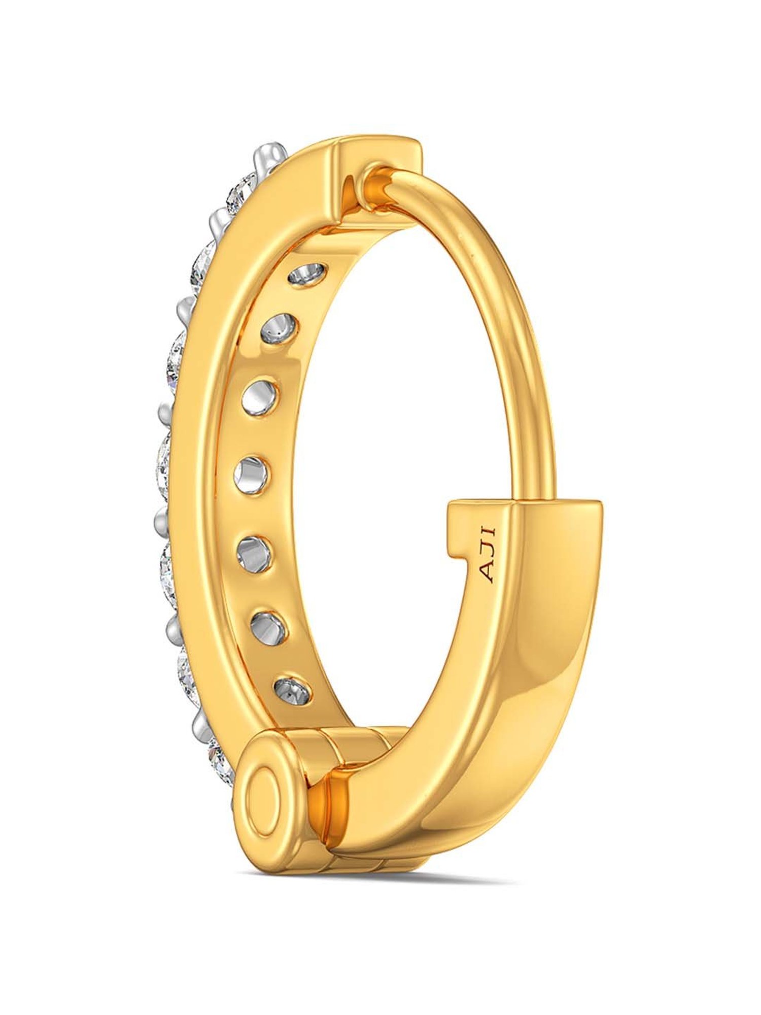 Joyalukkas 18 kt Gold & Diamond Nose Ring