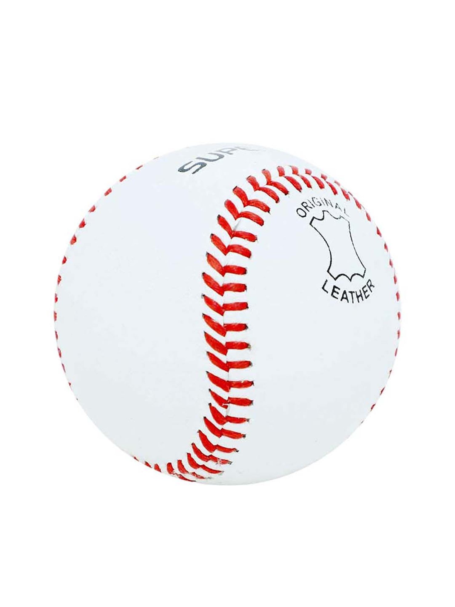 Belco White Leather Competition Grade Baseball (Pack of 2)