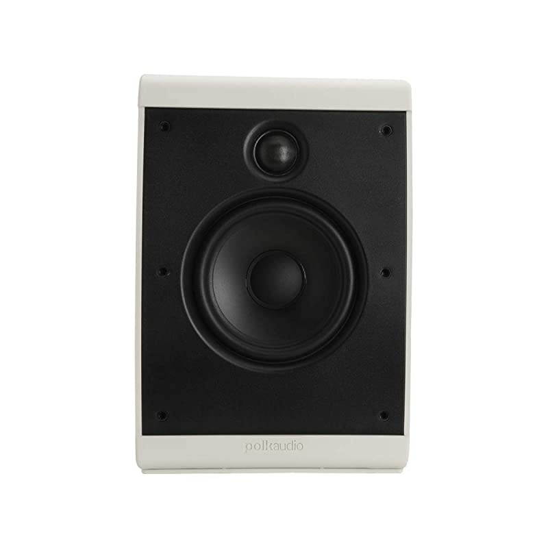 OWM3 Wall and Bookshelf Speakers | The Most High-Performance Versatile Loudspeaker | Paintable Grilles (Pair, White)