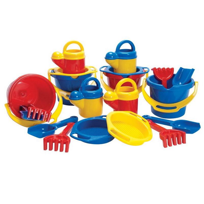Childcraft Sand and Water Toys Activity Set, Assorted Colors, 28 pc