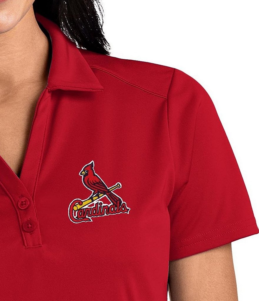 Antigua Women's MLB Tribute Short-Sleeve Polo Shirt