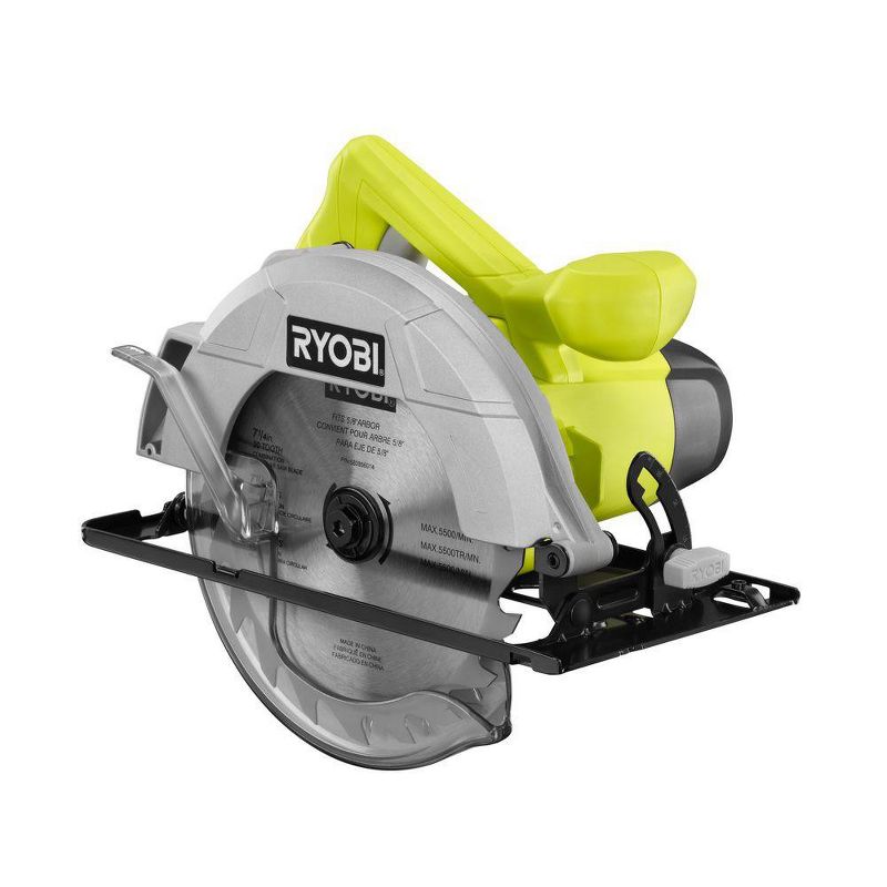 Ryobi ZRCSB125 13 Amp 7-1/4 in. Circular Saw (Green)