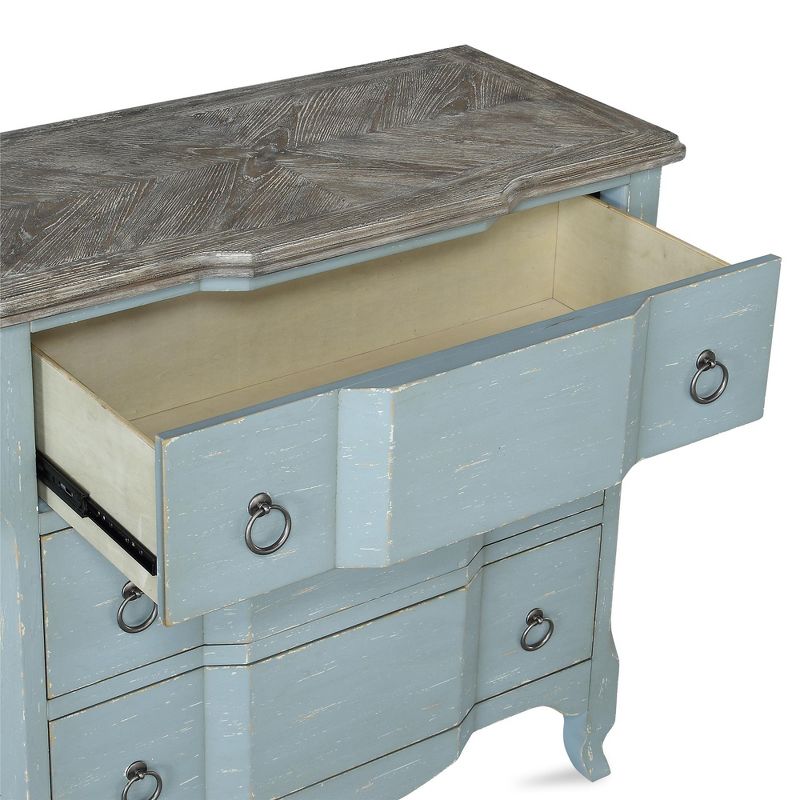 Baxter Accent Chest Light Teal - Dorel Living