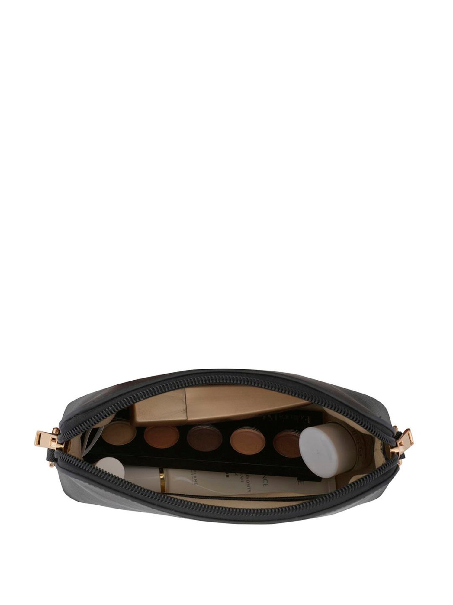 Aeropostale Cailyn Black PU Solid Sling Handbag