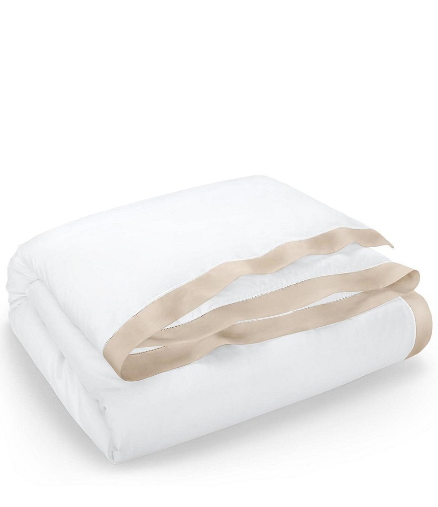 Ralph Lauren Organic Cotton Sateen Border Duvet Cover
