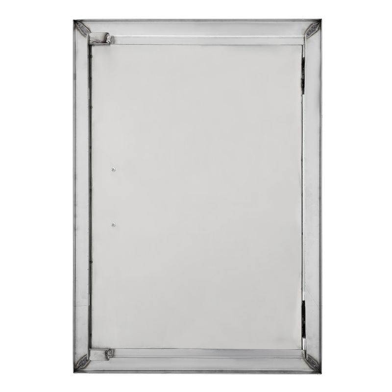 VEVOR BBQ Access Door 17"Wx24"H BBQ Island Door 304 Stainless Doors Vertical Single Door Flush Mount Great for Outdoor Kitchen