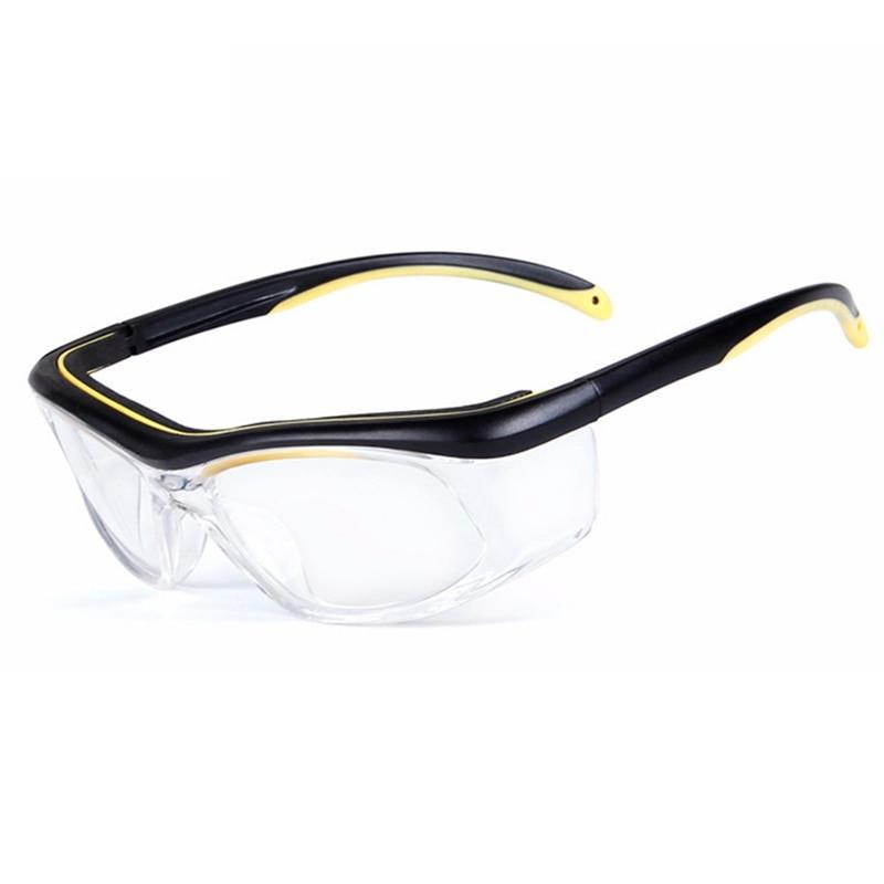 2019 Work Safety Goggles Anti-Splash Wind Dust Proof Protective Glasses Optical Lens Frame For Research Cycling Eyes Protector