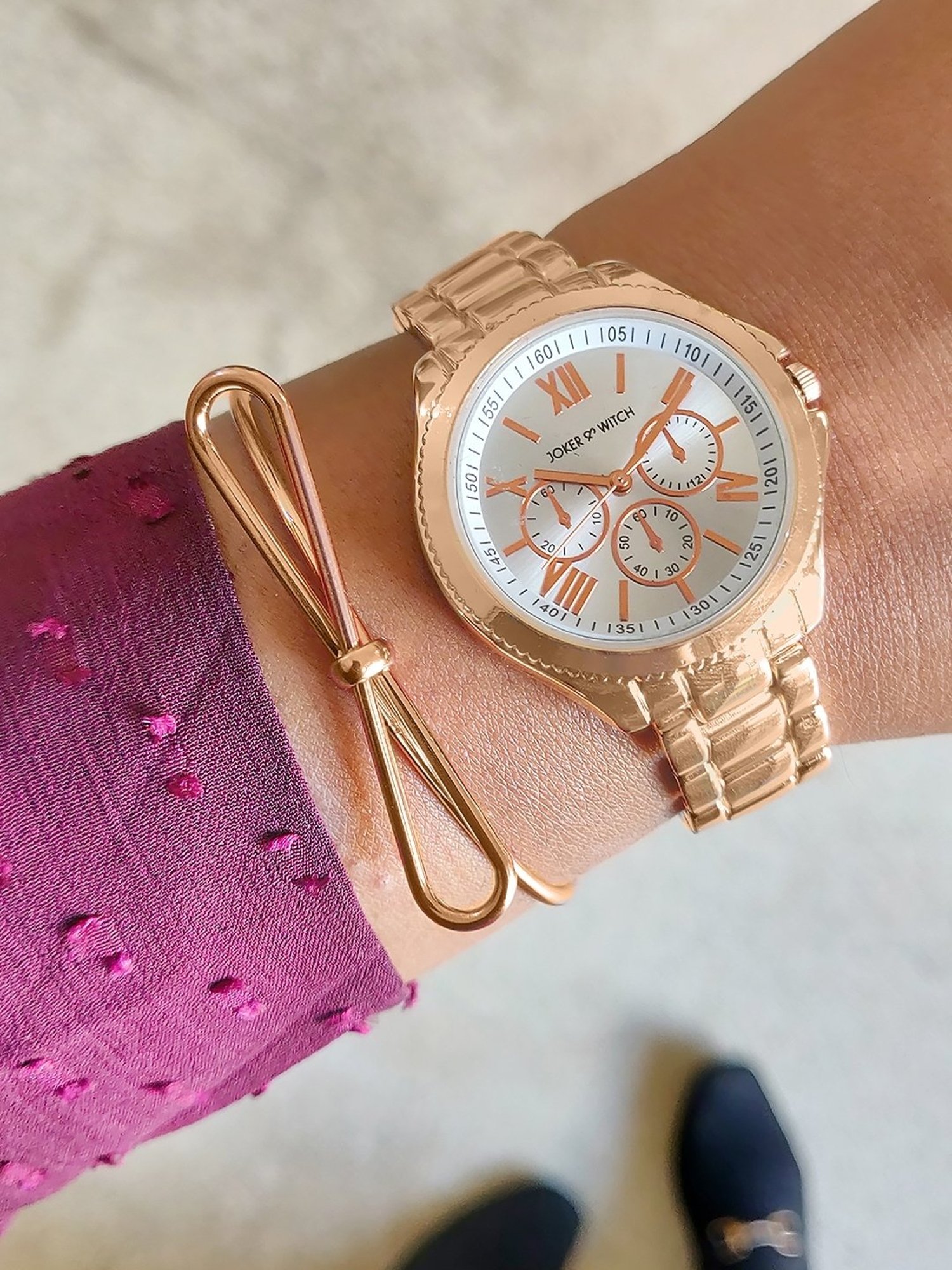 Joker & WItch JWBS137 Multifunction Watch for Women With Bracelet