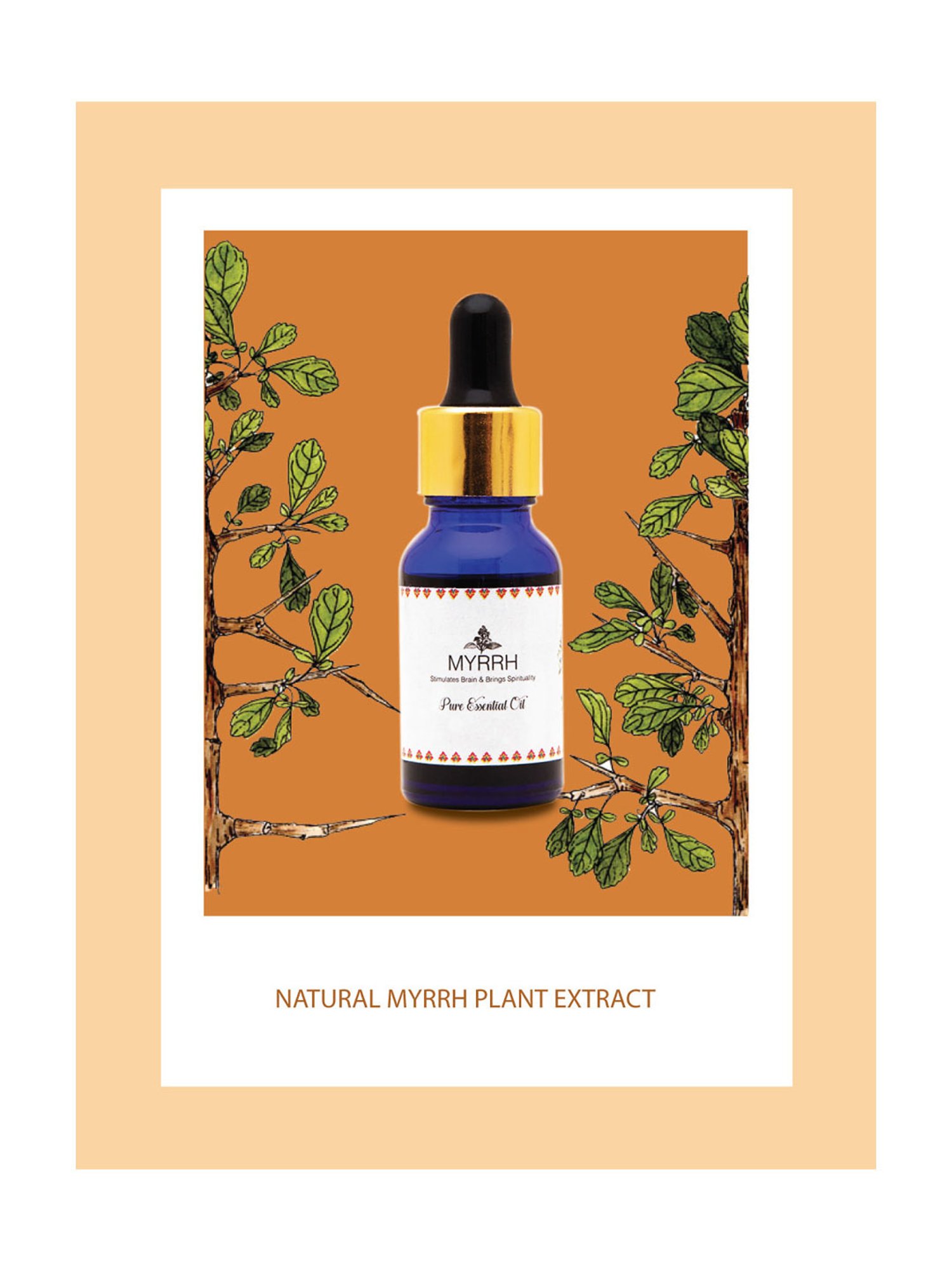 Holistic Healings By Shaveta Myrrh Essential Oil - 15 ml